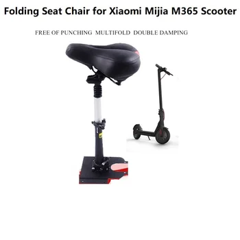 

Electric Skateboard Saddle for Xiaomi Mijia M365 Scooter Foldable Height Adjustable Shock-Absorbing Folding Seat Chair for M365