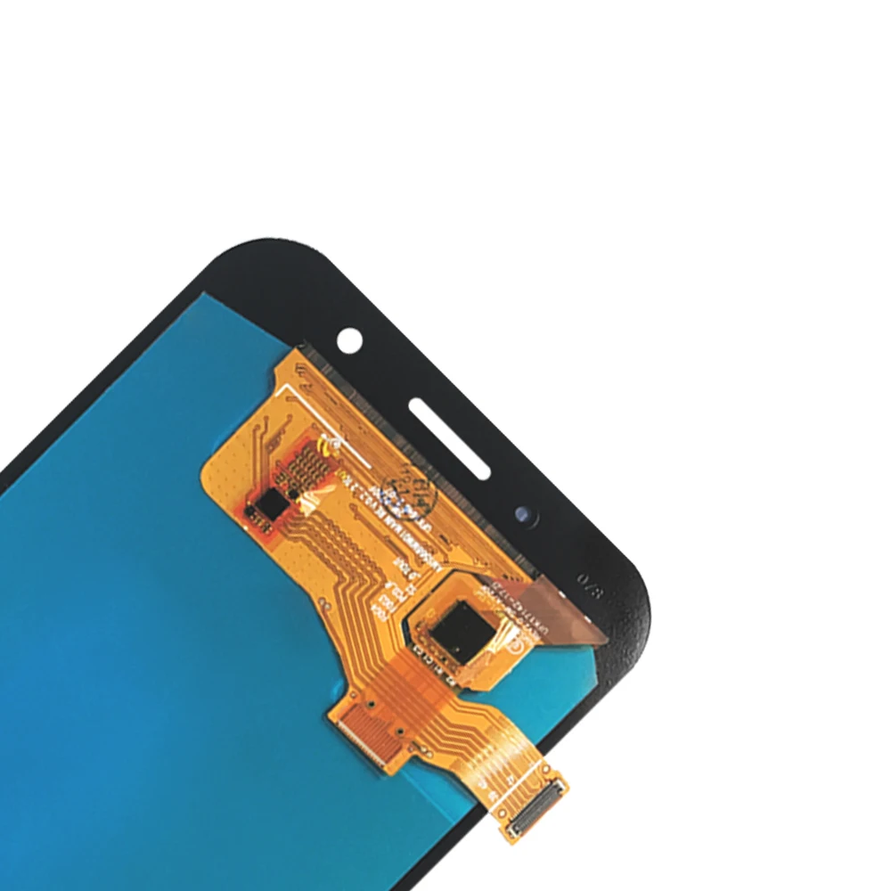 2 шт Супер AMOLED для Samsung Galaxy A7 A720 A720F A720M lcd s кодирующий преобразователь сенсорного экрана в сборе Замена ЖК