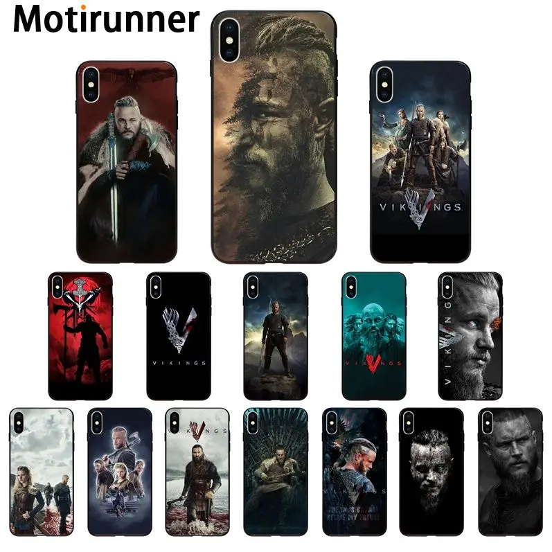 Высококачественный силиконовый чехол для телефона Motirunner TV show vikings iPhone 11 pro XS MAX 8 7 6