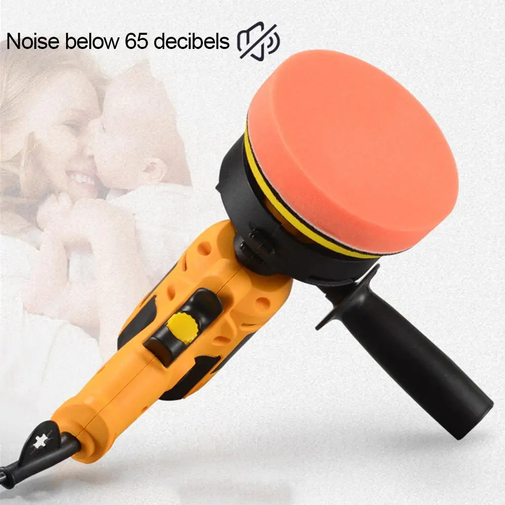 Polidor de Buffer Lixadeira de Disco Auto-adesivo com Adaptadores da ue Nova 5 Polegada Carro - Home Máquina Polidora Elétrica 3700 Rpm 220 V-230 v 700w 5 Polidor de Buffer lixadeira de Disco Auto-adesivo Com Adaptadores DA UE