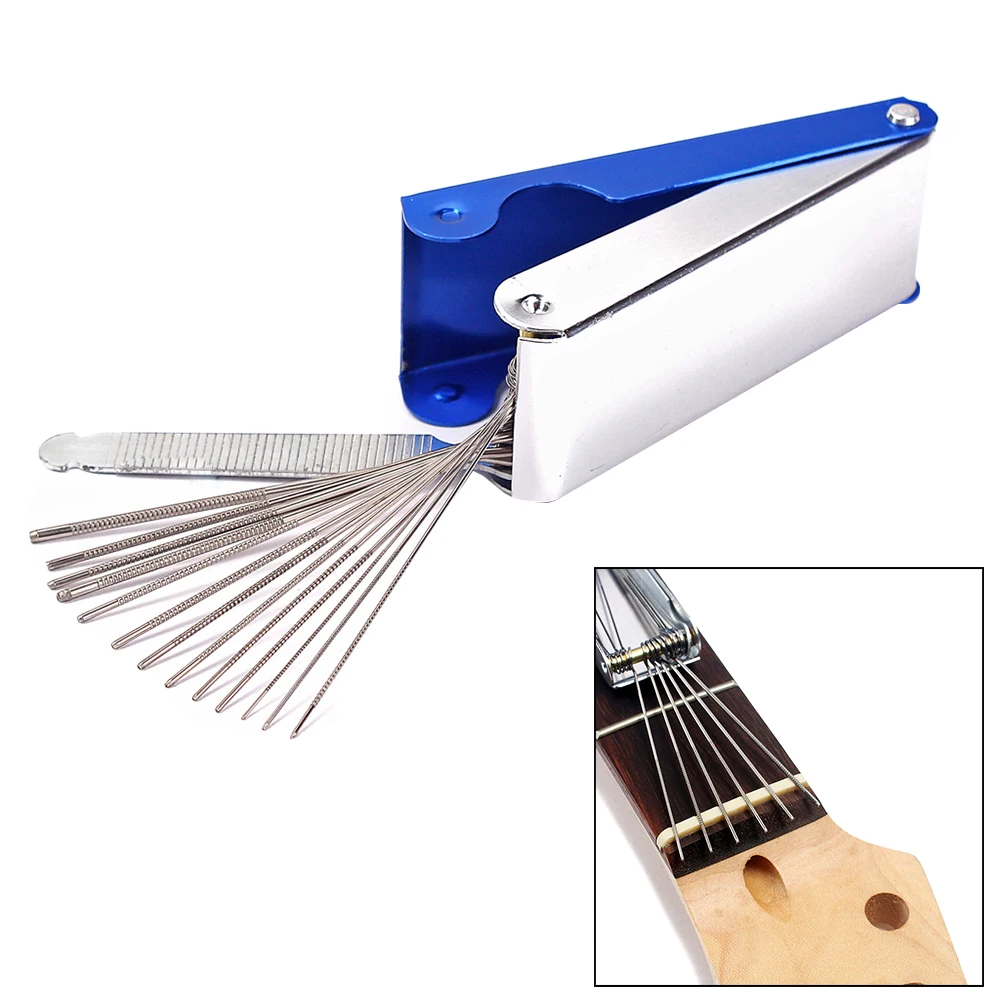 Набор инструментов для гитары Luthiers 13 размеров 1 плоский напильник банджо