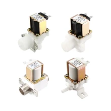 Uxcell 1 шт. Соленоидный клапан для воды DC 24 в N/O нормально открытый мужской/женский резьба впускные клапаны с/без фильтра однонаправленный