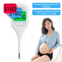 Cofoe מדחום דיגיטלי LCD מסך גוף מדידה טמפרטורה תינוק מדחומים ביוץ בוחן תרמי עבור בהריון(China)