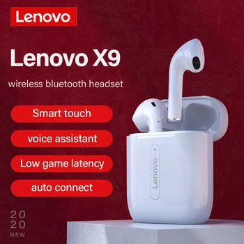 

Original Lenovo X9 TWS Earphones Bluetooth 5.0 Charging Box Wireless Headphone 9D Stereo Sports Waterproof Earbuds Headsets