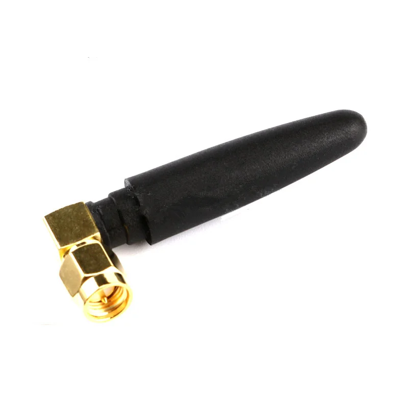 SMA-Elbow-Right-Angle-L-Gum-Antenna-GPRS-DTU-GSM-Pepper-Antenna-Quad-Band-Gain-3DB