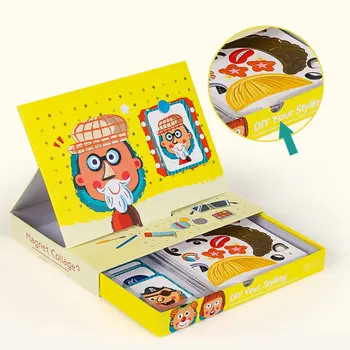 

3D Wooden Kids Educational Pretend Play Learning Toys Magnetic Puzzle Wood Toy Wooden Puzzles For Kids Wooden Puzzles Game Gift