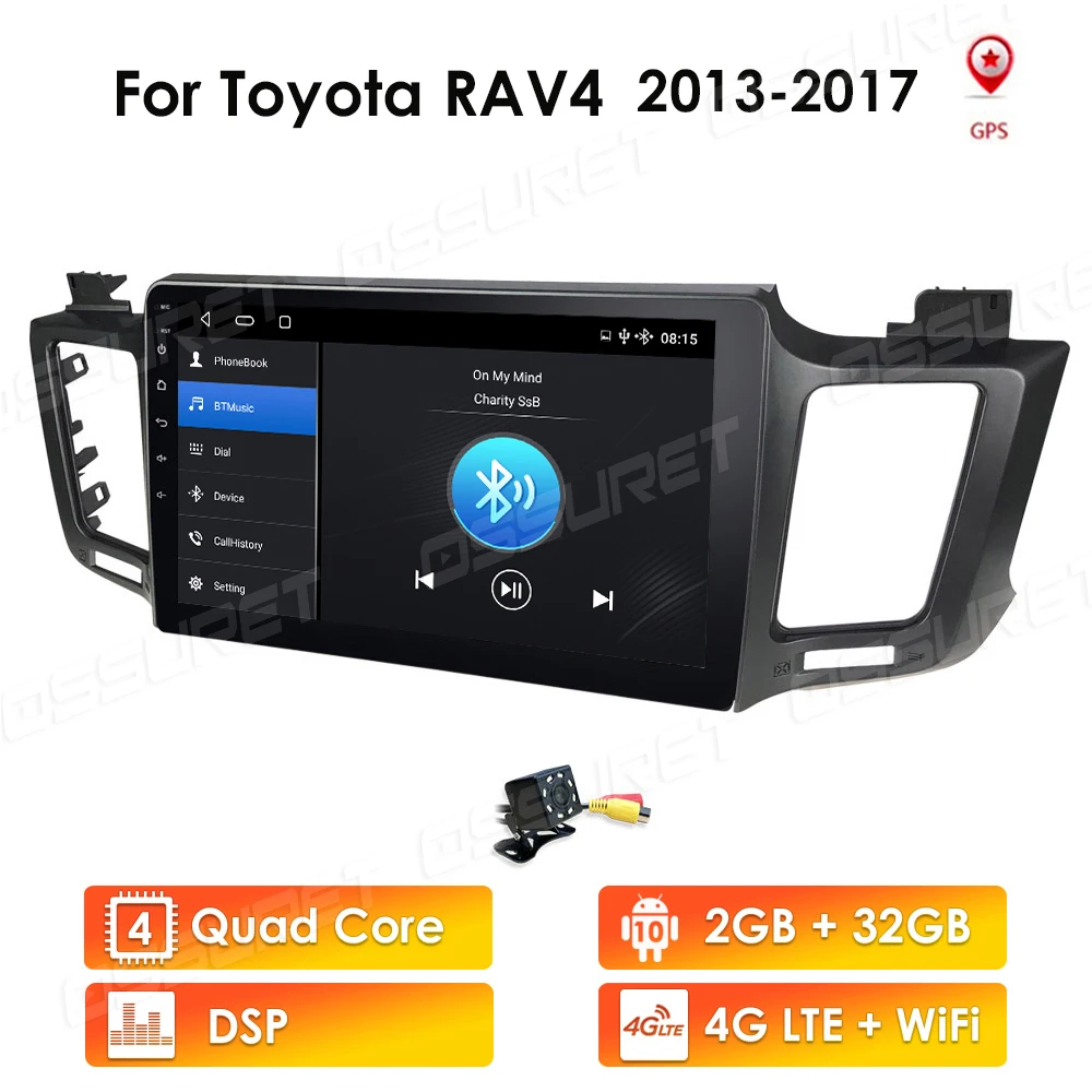 Автомобильный android gps навигатор плеер для Toyota RAV4 Rav 4 2013 2017 автомобильное радио