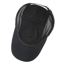 Бейсболка солнцезащитный козырек быстросохнущие головные уборы в сетку Спортивная одежда для улицы с регулируемой задней застежкой AHPU