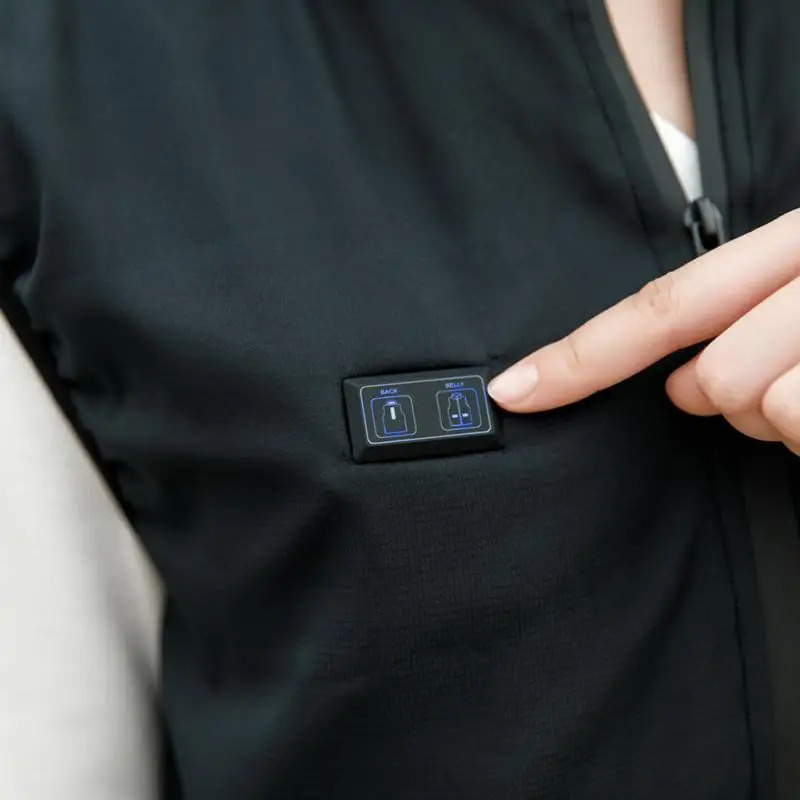 Женский зимний жилет с подогревом, USB жилет с подогревом для активного отдыха, туристический жилет с регулируемой температурой