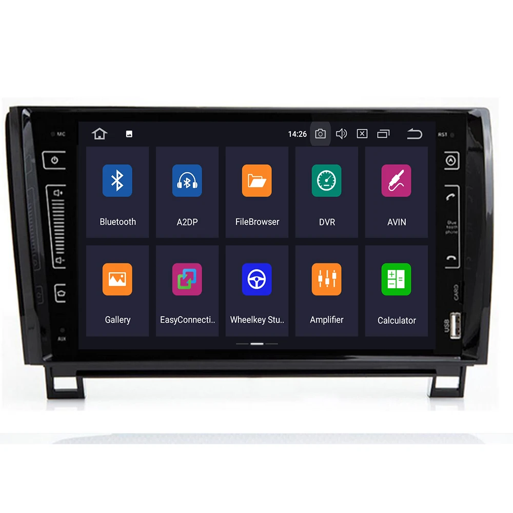 Flash Deal Android 9.0 64G DSP IPS screen CAR GPS For Toyota Tundra 2007-2013 Sequoia 2008 2009 2010 2011 2012 2013 2014 2015 no dvd player 1