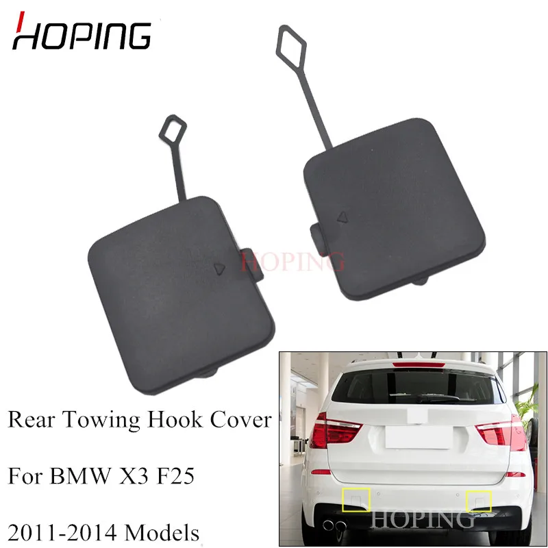 Hoping Car Styling Left Right Rear Bumper Towing Hook Cover Cap For For