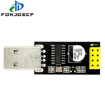 

ESP01S Programmer Adapter UART GPIO0 ESP-01 Adaptater ESP8266 CH340G USB to ESP8266 Serial Wireless Wifi Developent Board Module