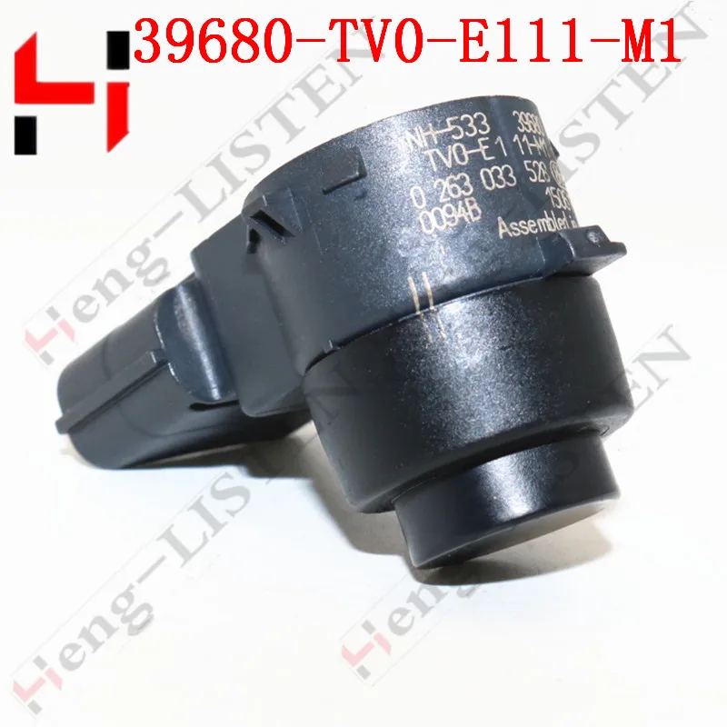 Parking Sensor Kit Led Parking Sensor Kit Parking Sensor Car Led Parking Sensor Car Parktronic 39680-TV0-E11ZE PDC Parking Sensor For Acu ra R L X C R V Ci vic 39680-TVO-E111-M1 Black Silvery