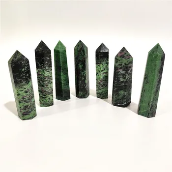 

Hand Carved Amazing Natural Zoisite Crystal Stone Points Wands