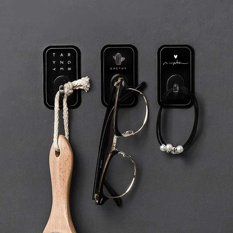 2 шт. настенный крючок держатель для хранения вешалка кухни ванной комнаты кактус