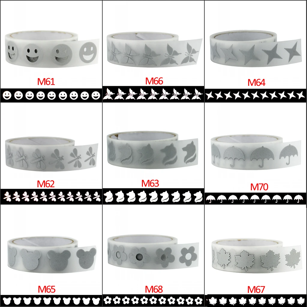 Silver Reflective Tape Heat transfer Vinyl Film DIY Tape Iron on For Clothing 25mm x 1meter craft vinyl film,craft vinyl sticker,reflective tape sticker