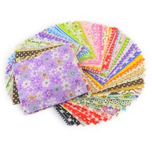FREE SHIPPING 50pieces 10cmx10cm fabric stash cotton fabric charm packs patchwork fabric quilting tilda no repeat design tissue