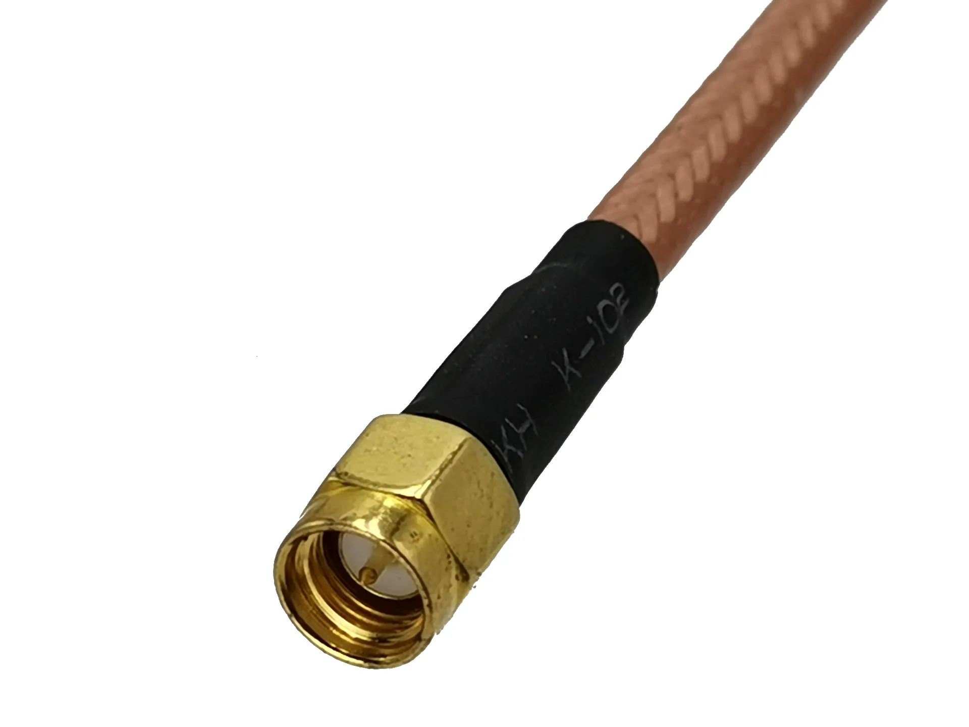 1pcs RG142 N Male Plug to SMA Male Plug Crimp Wire Terminals RF Coaxial Connector Pigtails Jumper Cable New 6inch~20M