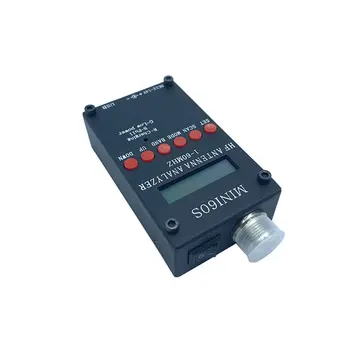 

Mini60S 1-60MHz HF AN T SWR Antenna Analyzer Meter With BT Android APP PC Software For Ham Radio Hobbists DC 12-14V