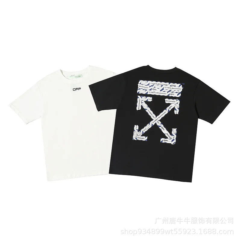 

2020 Summer Hot Selling Ow Short Sleeve over Size 220 Fat Brother Benifit Half Sleeve
