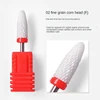5 Pcs Milling Cutter For Manicure Set Ceramic Electric Drill Manicure Nail Drill Bits Removing Gel Varnish Tool 6