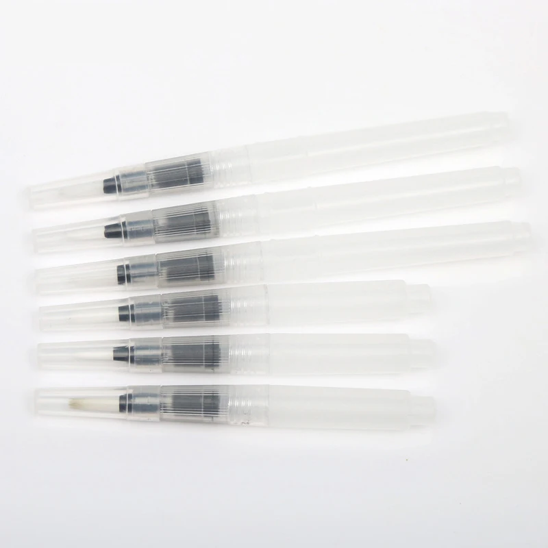 Ginflash Refillable Paint brush Water Brush Ink Pen  Water Color soft head Calligraphy watercolor paints Painting 3