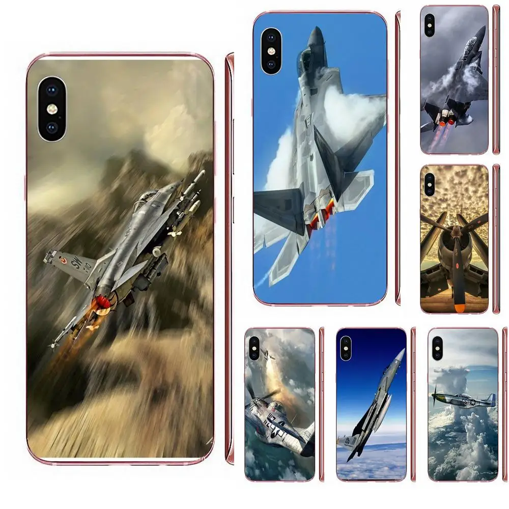 Боевой сокол боевой самолет для Xiaomi Redmi Note 8 8A 8T 10 K30 5G Pro Motorola G G2 G3 G4 G5 G6 G7 Plus|Бамперы|