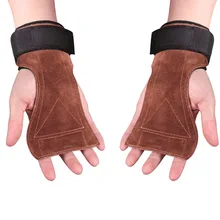 1 пара перчатки для занятий тяжелой атлетикой перчатки для спортзала фитнеса защита ладони Противоскользящий износостойкий наручный ремень для захвата