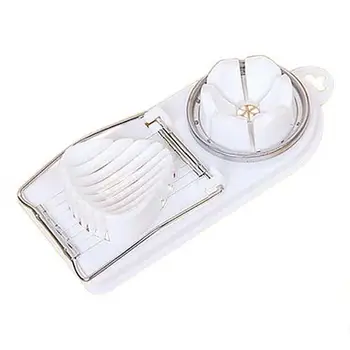 

Home Kitchen Egg Cutter Stainless Steel Wire Egg Slicer 2 In 1 Mold Mushroom Tomato Cutting For Hard Boiled Eggs Kitchen Tool