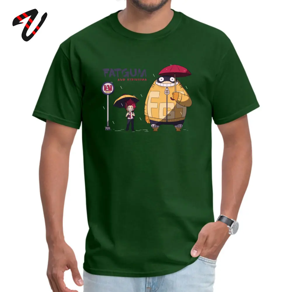 

The Rainy Day Tototro T Shirt Fatgum and Kirishima My Hero Academia Anime Printed Tshirts Boy 100% Cotton Fabric Men T Shirt