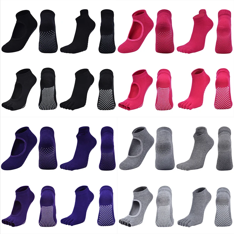 Women's Pilates socks non slip breathable open back Yoga socks sports Ballet Dance Gym Fitness ankle,yoga socks