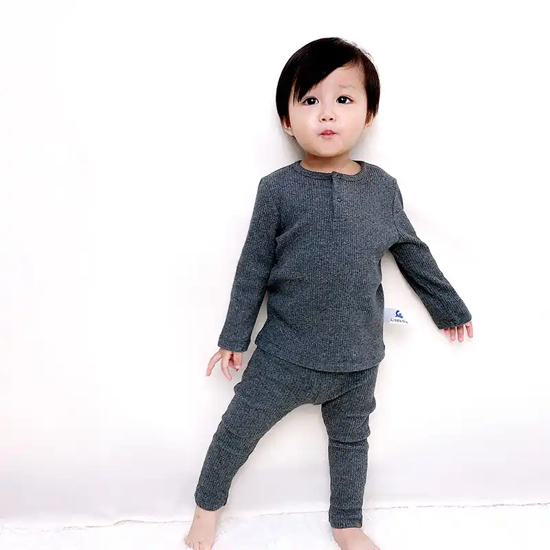 baby boy ribbed set