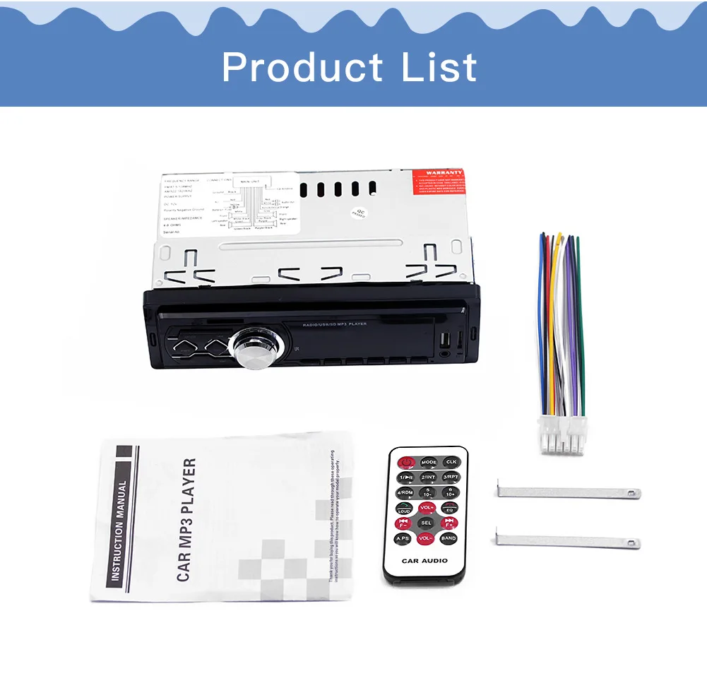 Продукт горячий 12V Универсальный Автомобильный MP3-плеер U диск радио Fm модулятор аудио хост вместо оригинальной модификации автомобиля CD