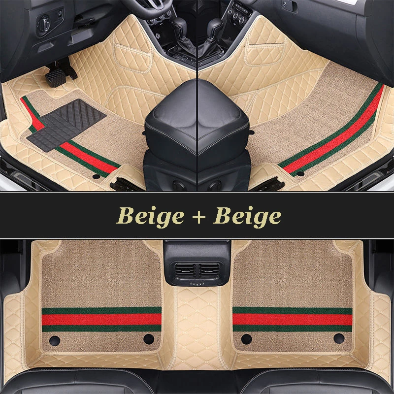 

Custom car mats for Opel Vectra 2004 2005 2006 Waterproof and wear-resistant leather carpet