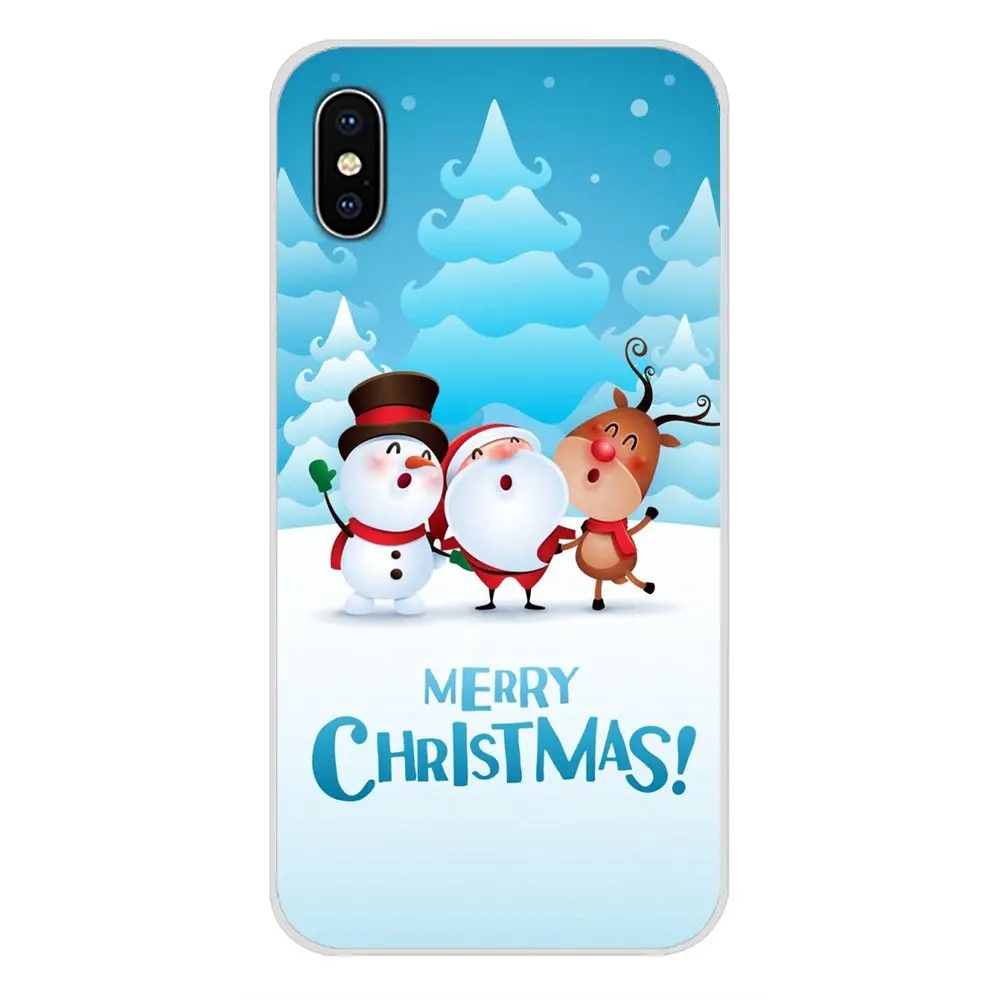 images 10 Милый Рождественский снеговик для sony Xperia Z Z1 Z2 Z3 Z5 compact M2 M4 M5 E3 T3 XA huawei mate 7 8 Y3II аксессуары чехол для телефона сумка - Цвет: images 10