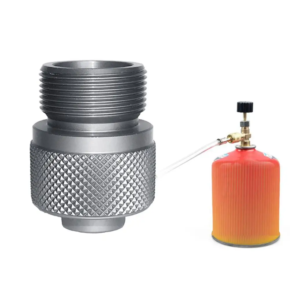 

Flat Gas Tank To American Propane Gas Tank Cylinder Adapter Propane Gas Converter Connector Outdoor Camping Hiking Stove Adaptor