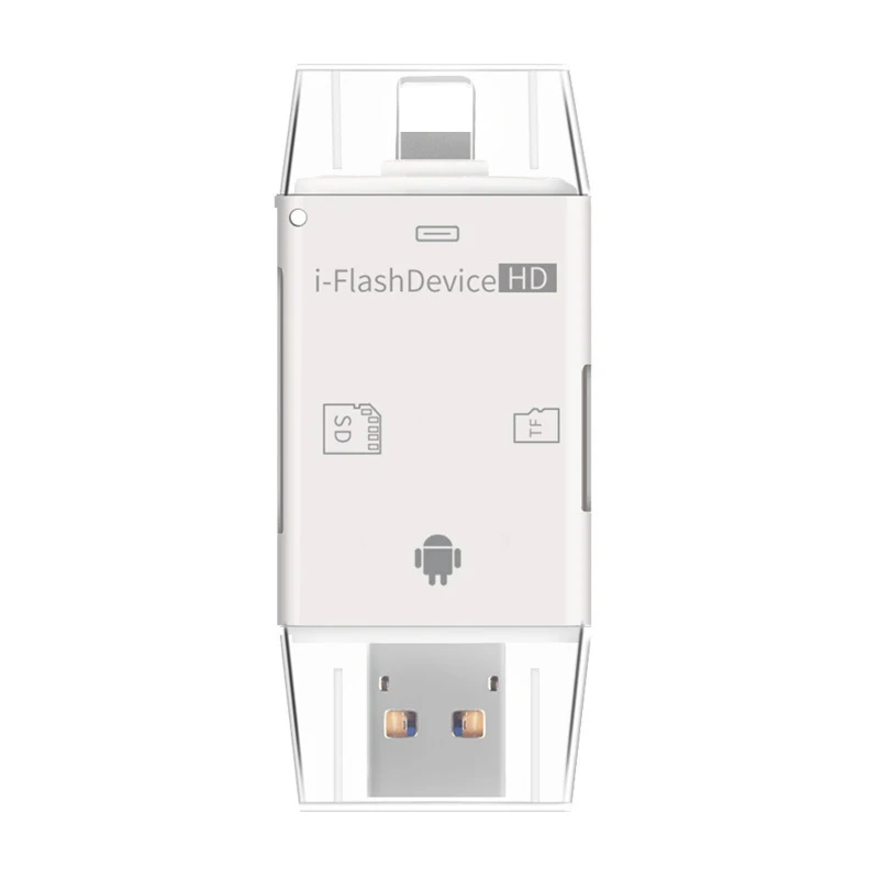 3в1 USB Micro USB SD TF SDHC кард-ридер для iPhone 11 Pro XS Max XR X 5 6 7 8 Plus для iPad Macbook Micro OTG Android Phone