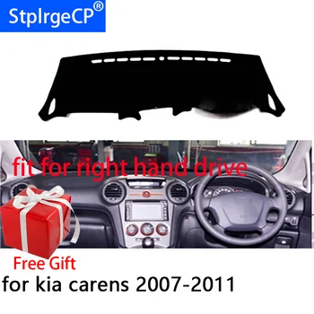 

Car Dashboard Cover Mat for kia carens 2007-2011 Right Hand Drive Dashmat Pad Dash Mat Covers Dashboard Accessories