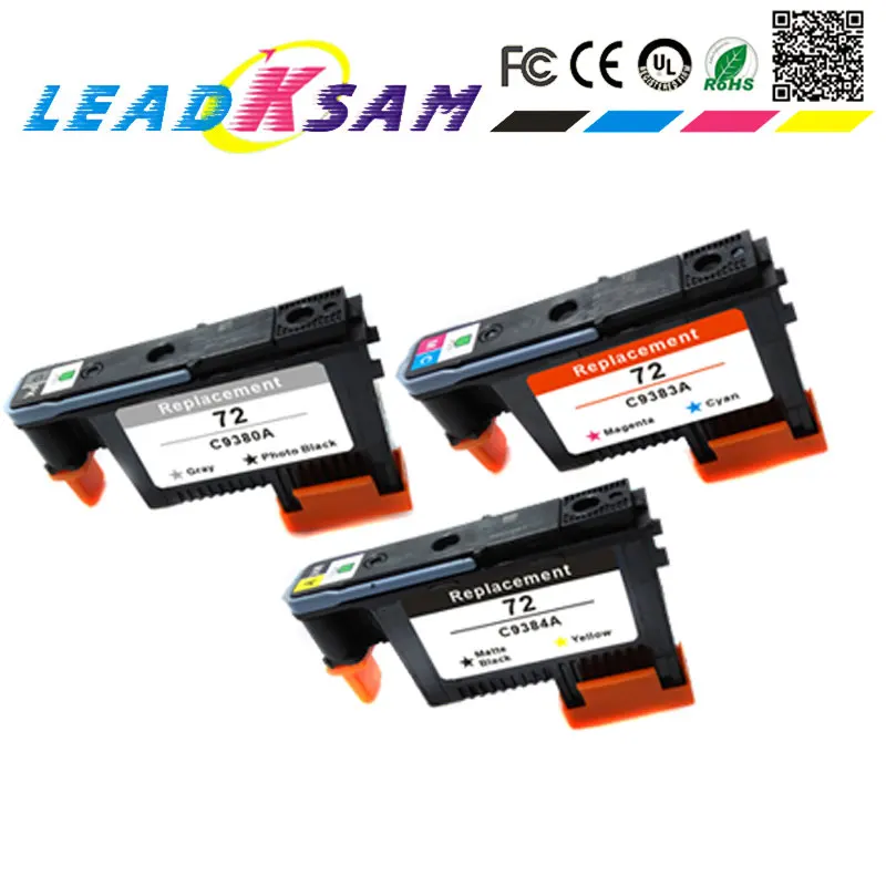 C9380A C9383A C9384A совместимая печатающая головка для hp 72 hp72 DesignJet T1100 T1120 T1120ps T1200 T1300 T1300ps