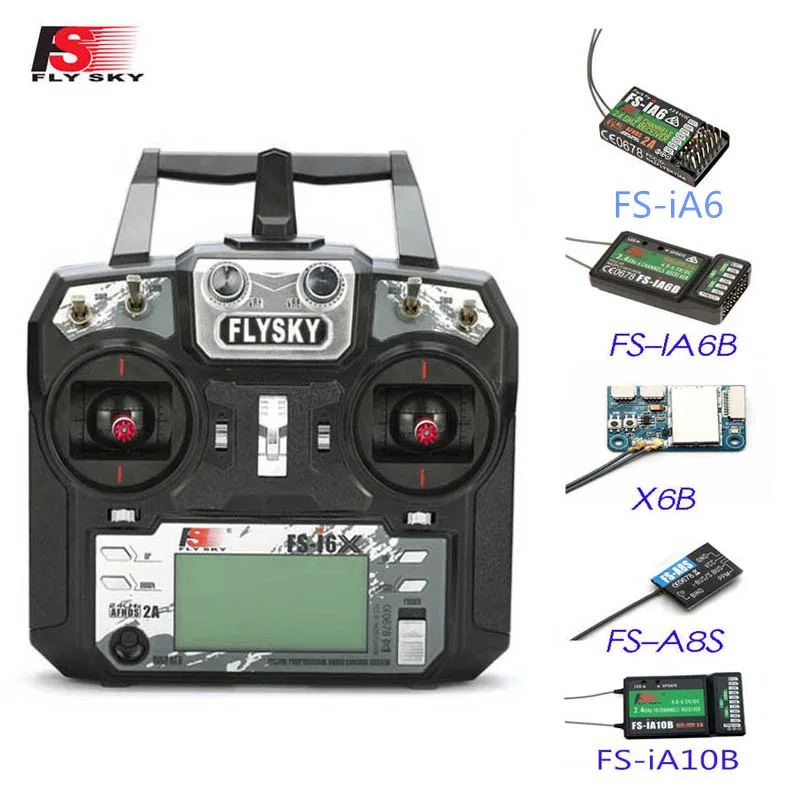 FLYSKY FS i6X 10CH 2 4 GHz AFHDS 2A RC передатчик для FPV Racing Drone Quadcopter X6B iA6B A8S iA10B iA6 приемник|rc