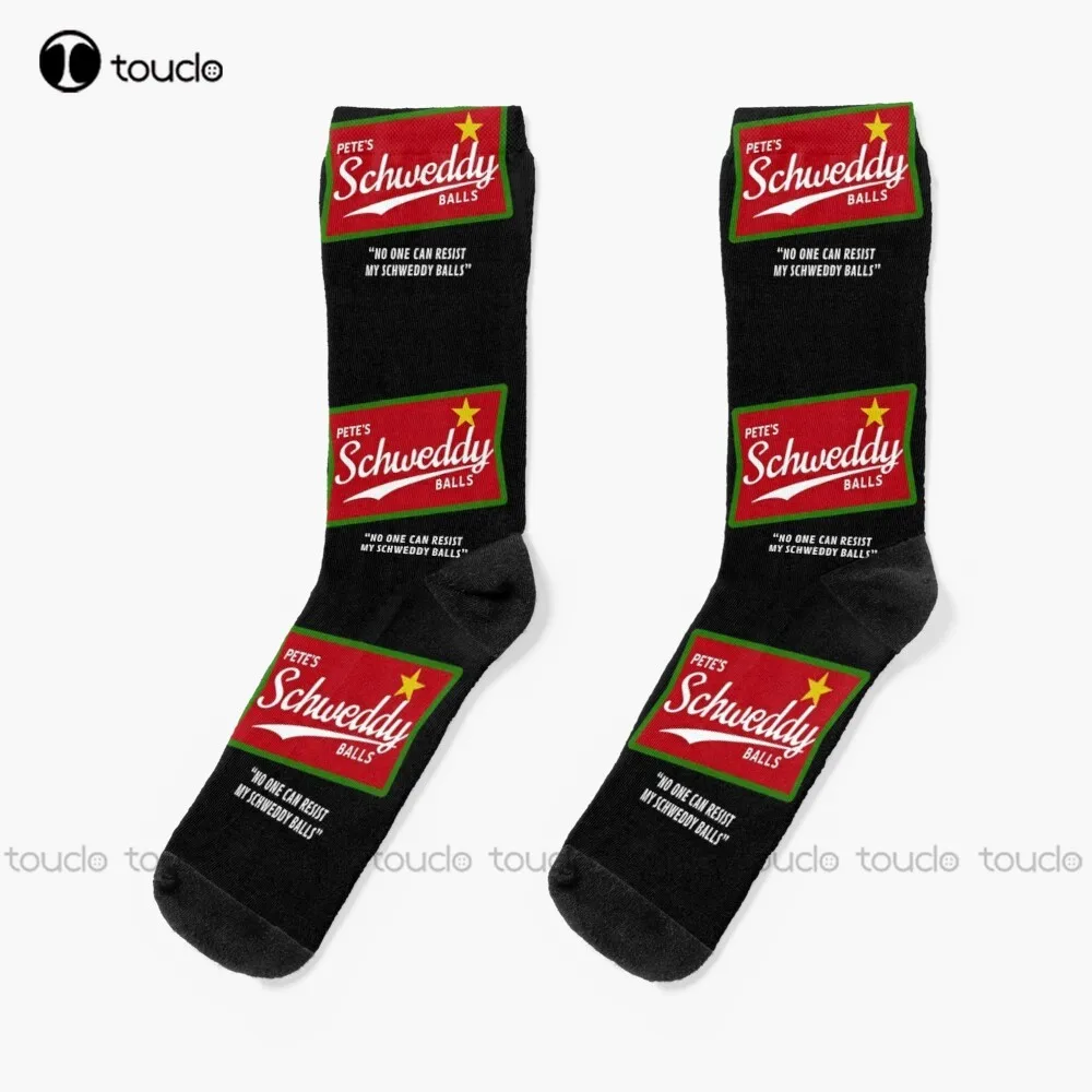 

Pete'S Schweddy рождественские носки Длинные носки для женщин индивидуальные унисекс для взрослых подростков Молодежные носки высокого качества