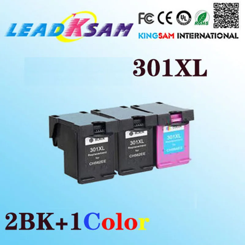 Cartucho de tinta compatible con hp301 301xl Deskjet 1000 1050 2000