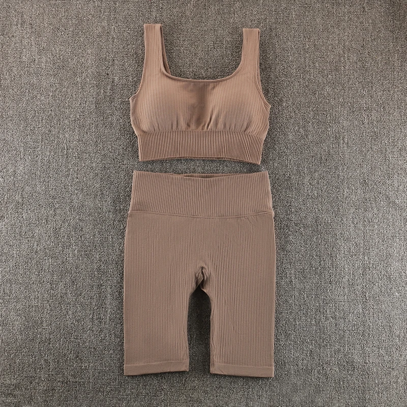 Bra Shorts Brown