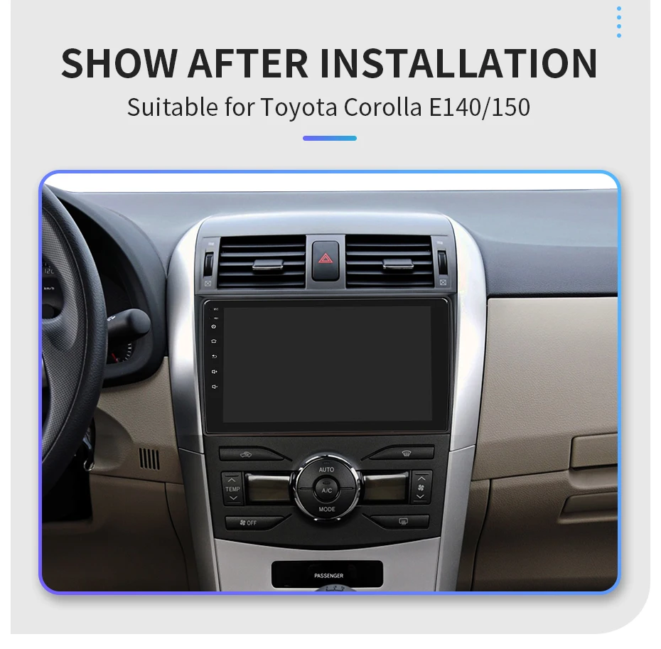 Isudar H53 4G Android 1 Din Авто Радио для Toyota/Corolla E140/150 2007-2011 Автомобильный мультимедийный gps 8 ядерный ram 4G камера DSP ips DVR