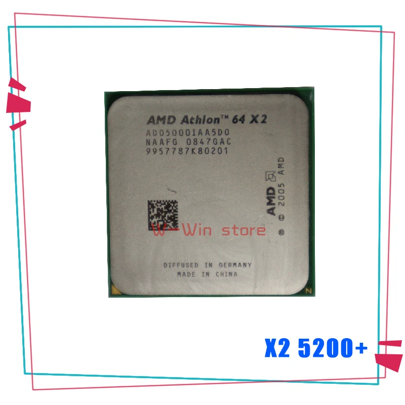 Двухъядерный процессор AMD Athlon X2 5200 AD5200 2 3 ГГц AD5200OCK22GM разъем AM3 | Компьютеры и офис