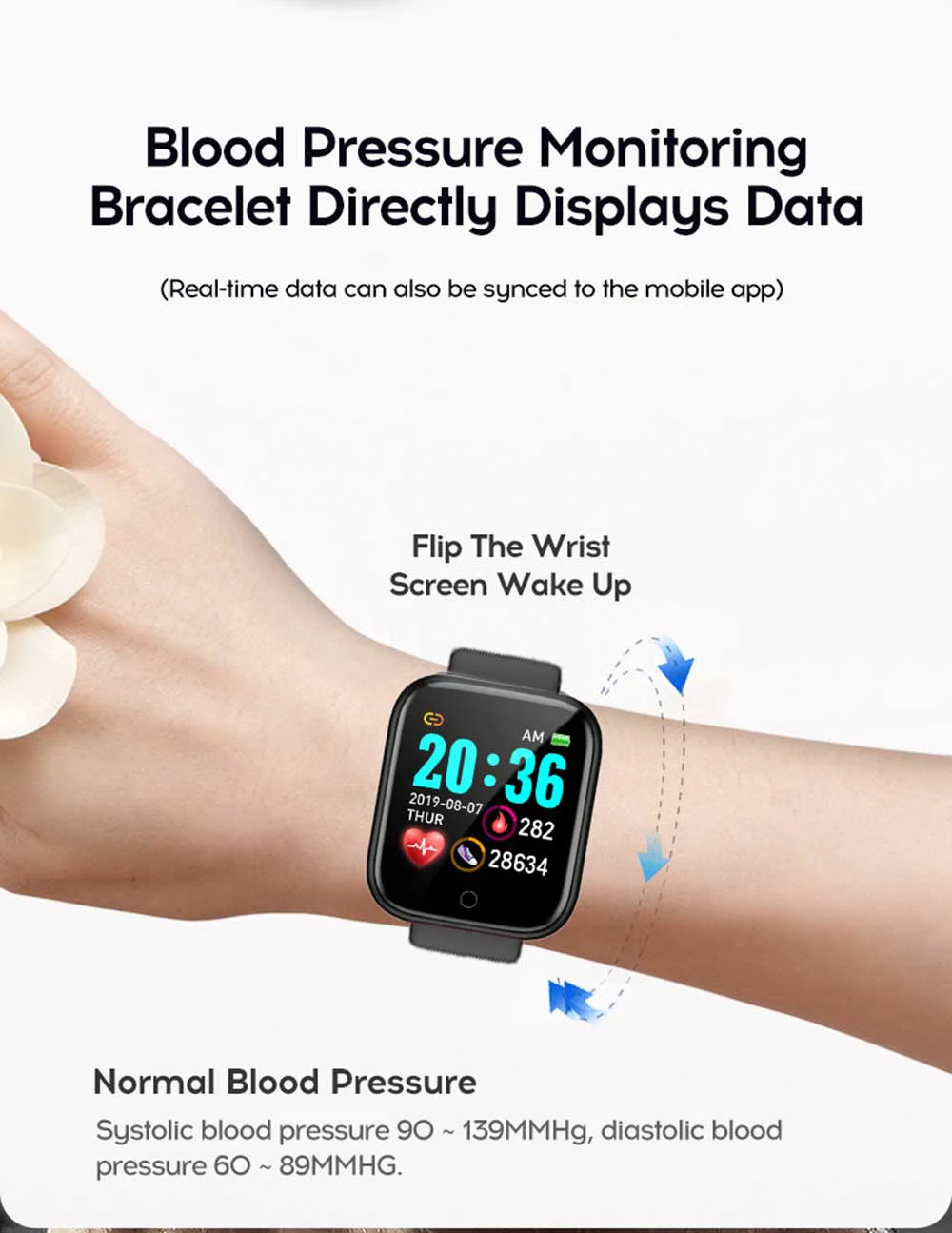D20 Pro Bluetooth Smart Watch Men Women Y68 Blood Pressure Heart Rate Monitor Sport Smartwatch Fitness Tracker For Xiaomi Huawei