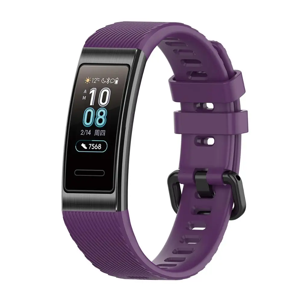 OUTPUTBT 3er Set Silikon Armbänder Für Huawei Band 10/9/8 - Sportarmband Ersatz