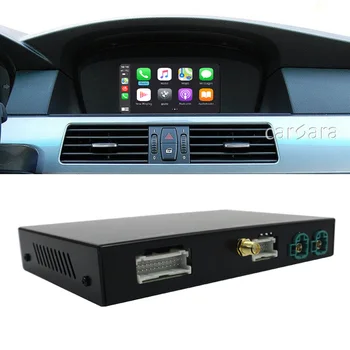 

For bm w CIC NBT Apple carplay kit E60 E61 E90 E91 E92 E93 F10 Android auto interface activation box car play adapter mirror
