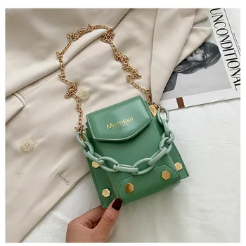 

2020 Shoulder Leather Women's Handbags White Fashino Trend Phone Bag Ladies Handbags Crossbody