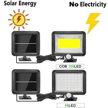 

LED Solar Power Garden light Path light PIR Motion Sensor waterproof Night Sensor Wall lamp Outdoor Patio Street Security light